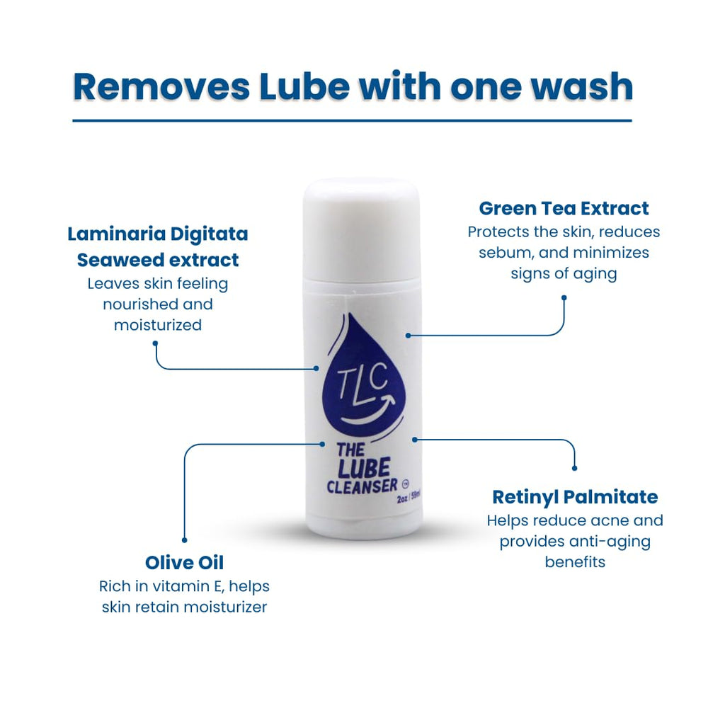 The Lube Cleanser 2oz: Playtime’s Cleanup Solution image 1
