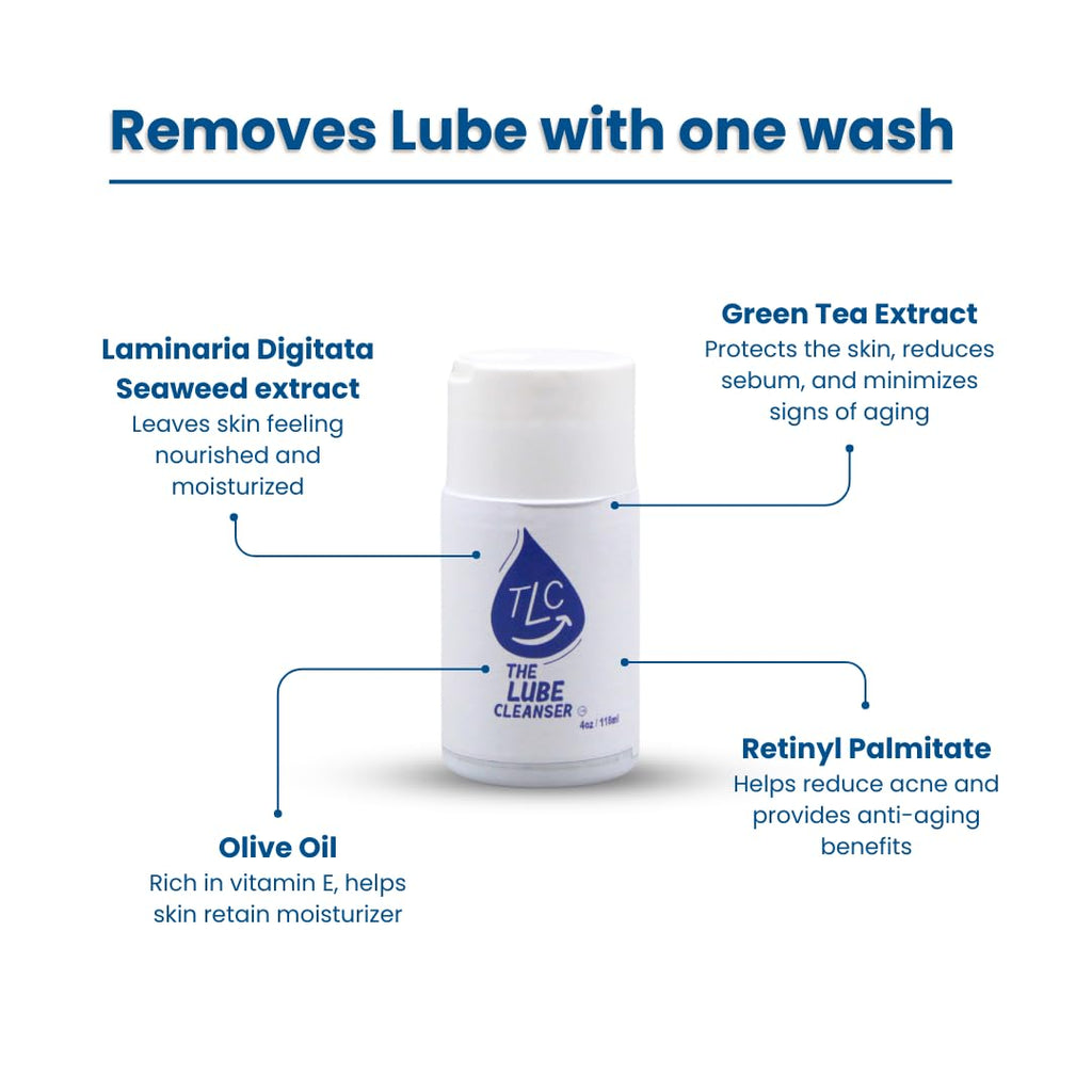The Lube Cleanser 4oz: Playtime’s Cleanup Solution image 1