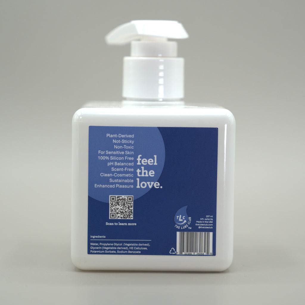 Slick Satin Intimate Lube, feel the love