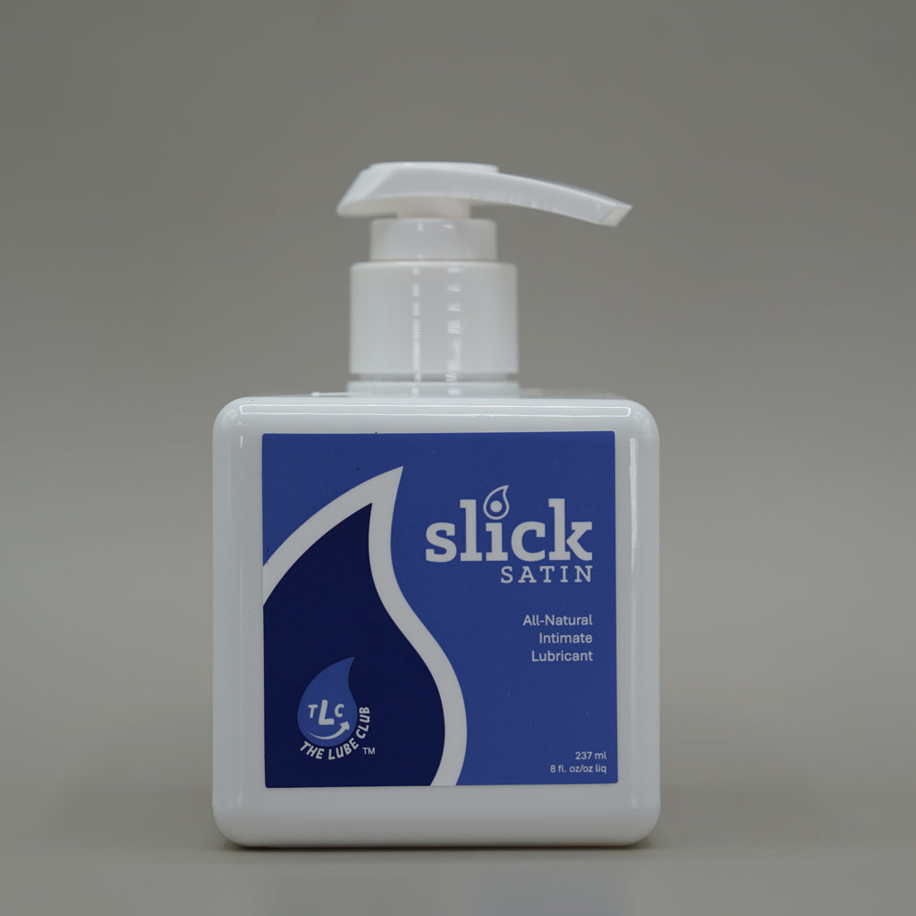 Slick Satin Intimate Lube, feel the love
