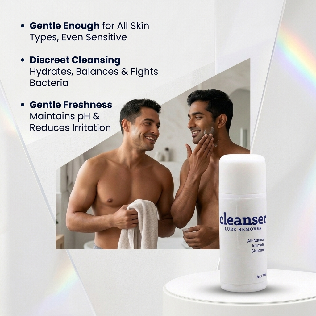 The Lube Cleanser 2oz: Playtime’s Cleanup Solution