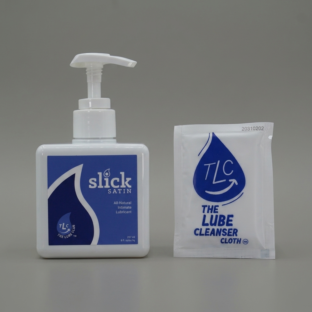 Slick Satin Intimate Lube, feel the love