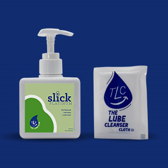 Slick Platinum Intimate Lube, feel the love image 0