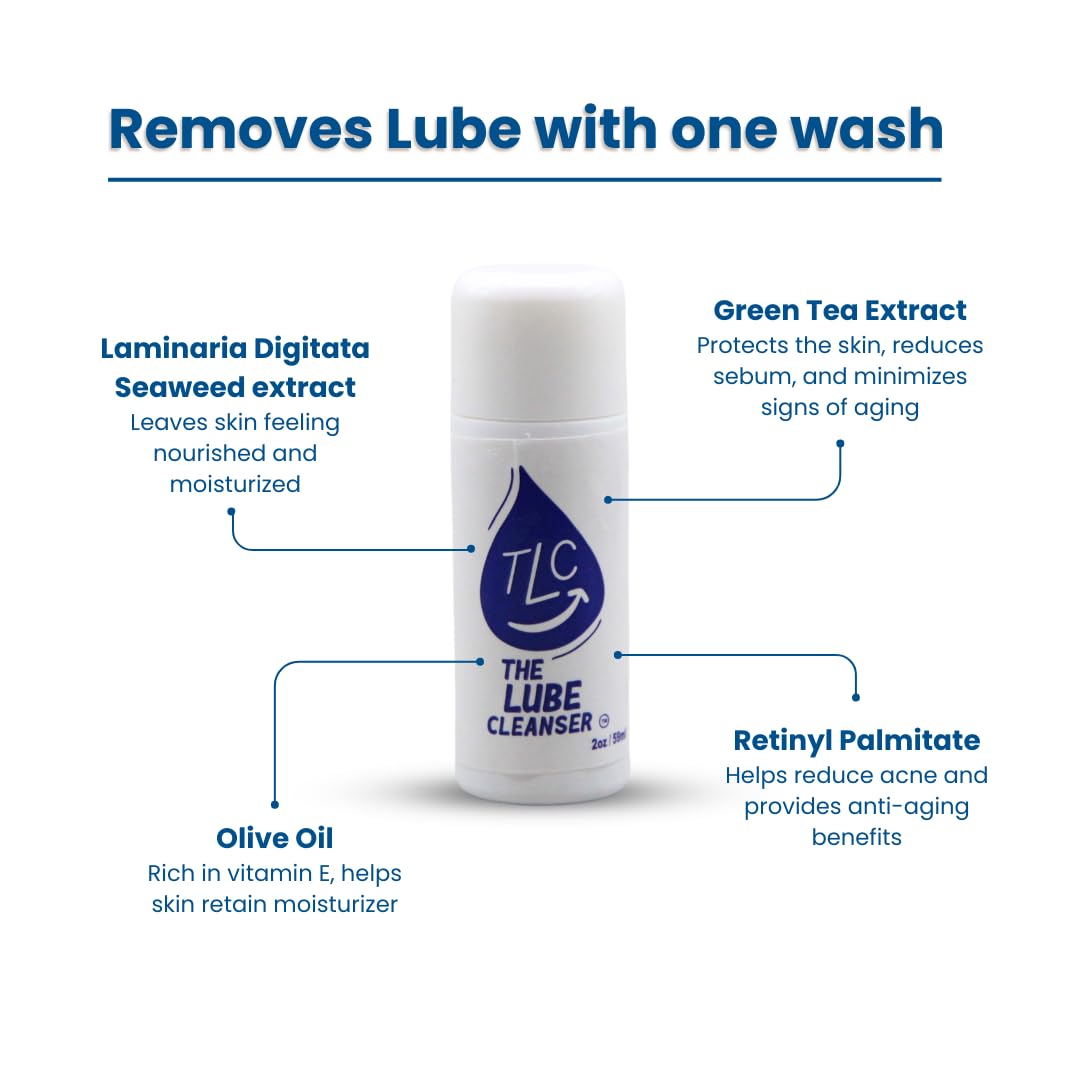 The Lube Cleanser 2oz: Playtime’s Cleanup Solution image 1