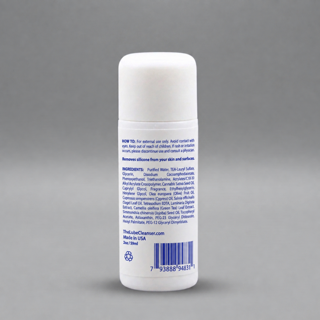The Lube Cleanser 2oz: Playtime’s Cleanup Solution
