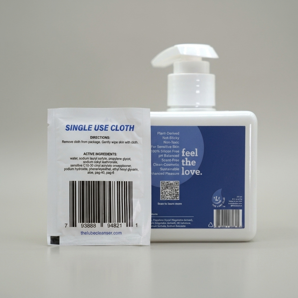 Slick Satin Intimate Lube, feel the love